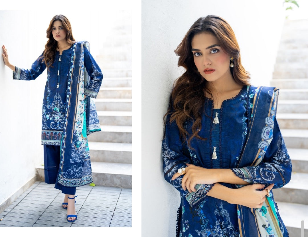 Salina Lawn Prints | Unstitched 3-piece