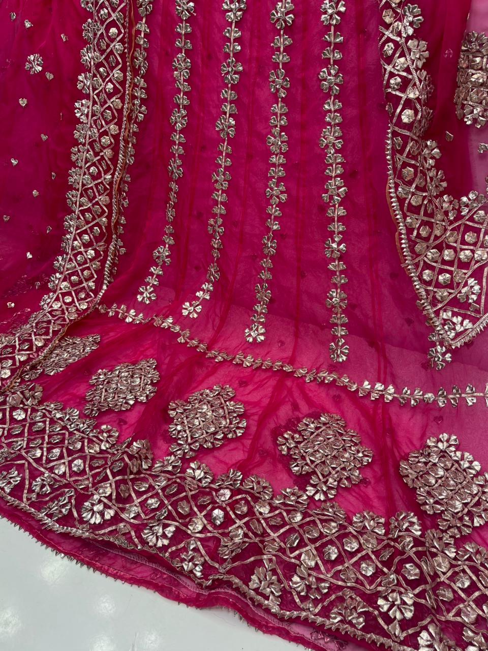 Bridal Gotta Frock | Unstitched 2-piece