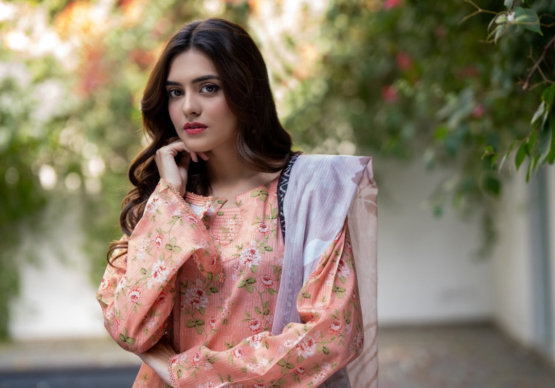 Salina Lawn Prints | Unstitched 3-piece