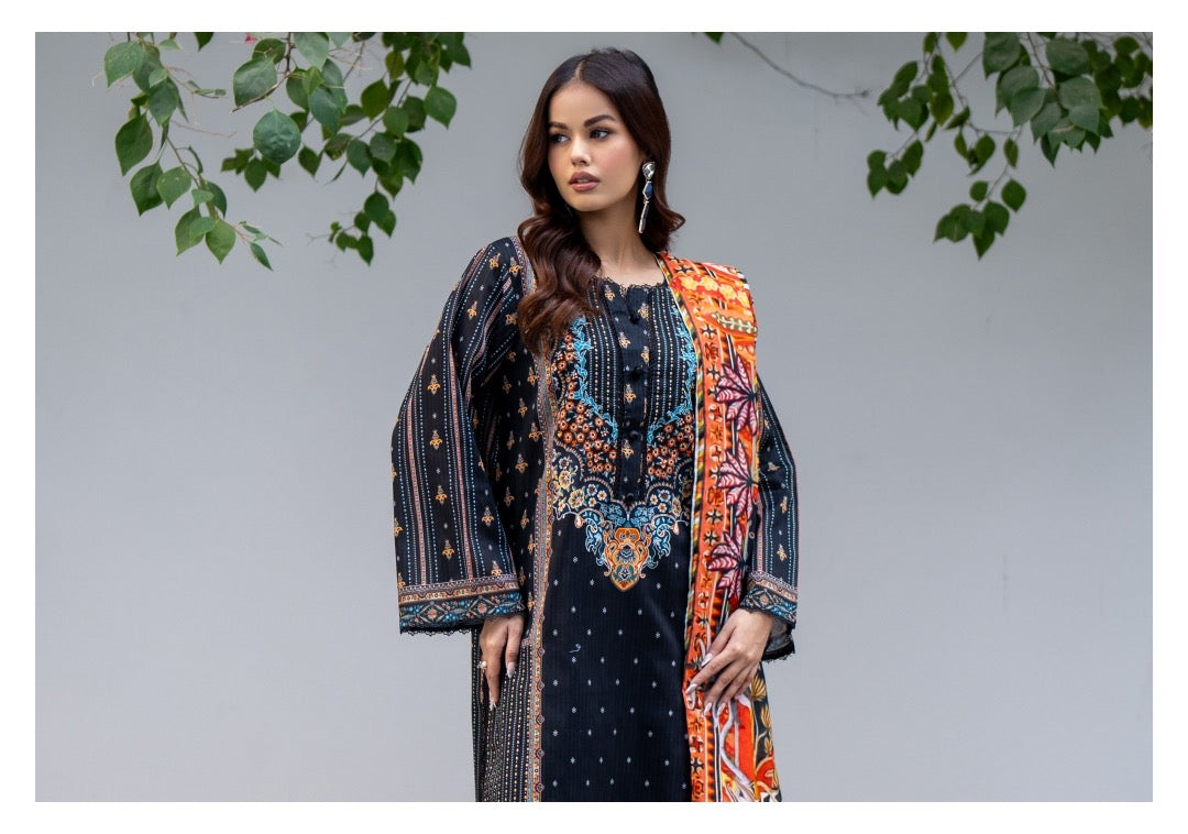 Salina Lawn Prints | Unstitched 3-piece
