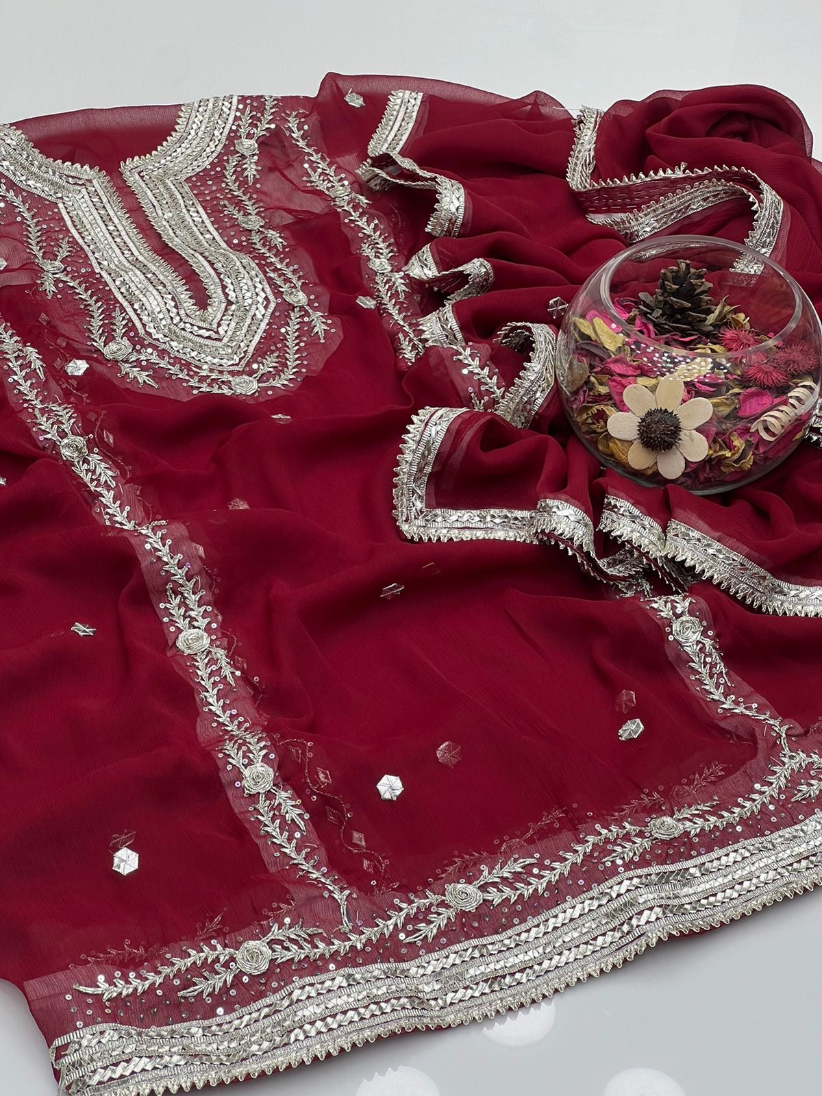 LCD Gulaab Gotta Work | Unstitched 2-piece