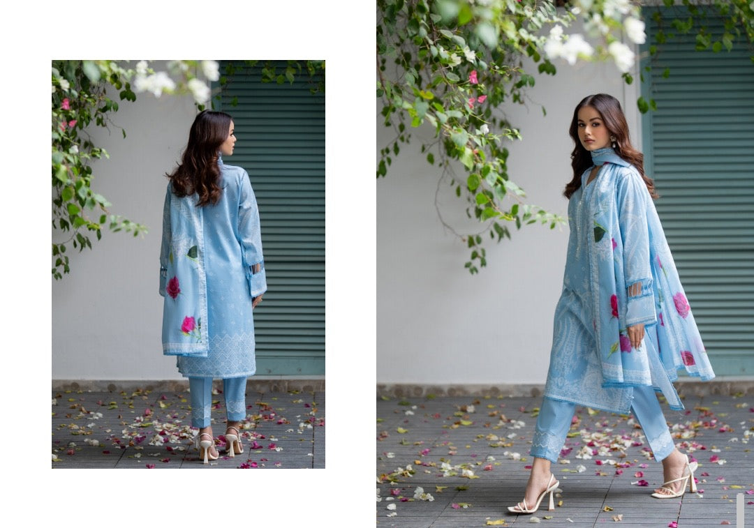 Salina Lawn Prints | Unstitched 3-piece