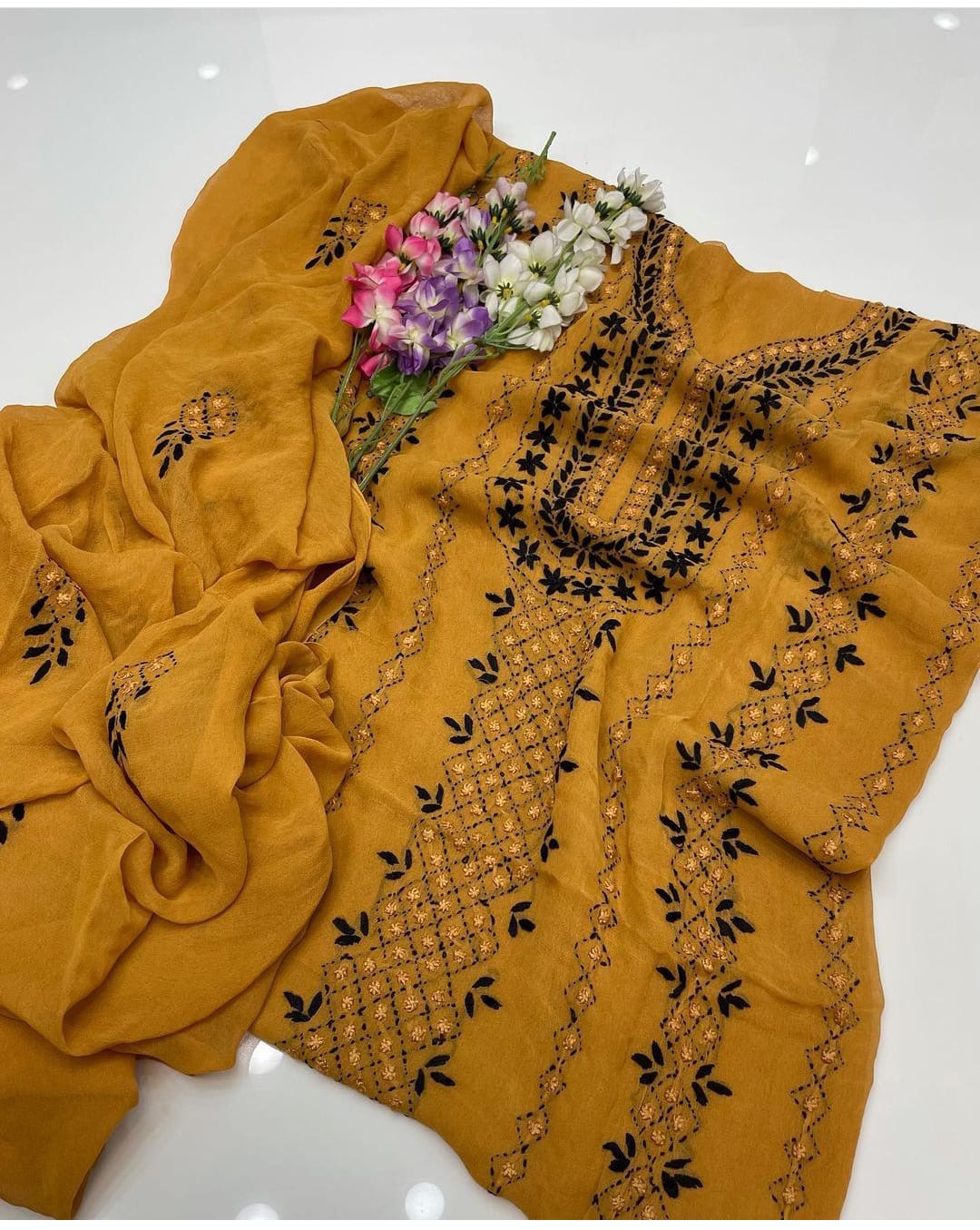 Thread Work | Unstitched 2-piece
