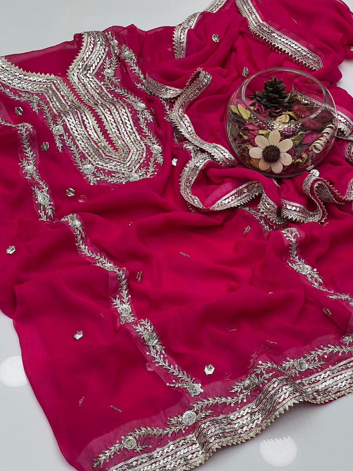 LCD Gulaab Gotta Work | Unstitched 2-piece