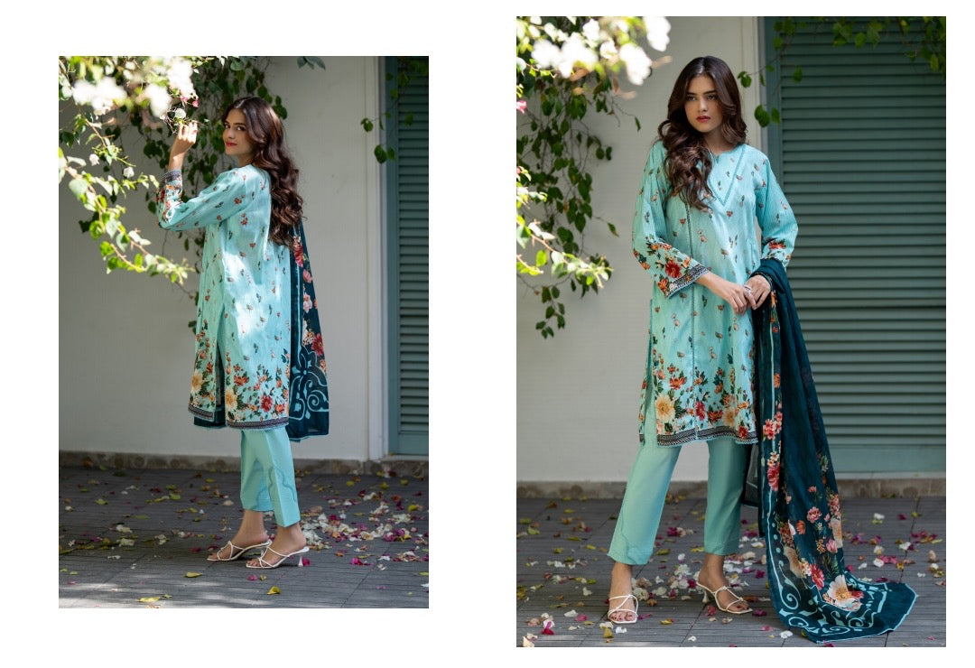 Salina Lawn Prints | Unstitched 3-piece