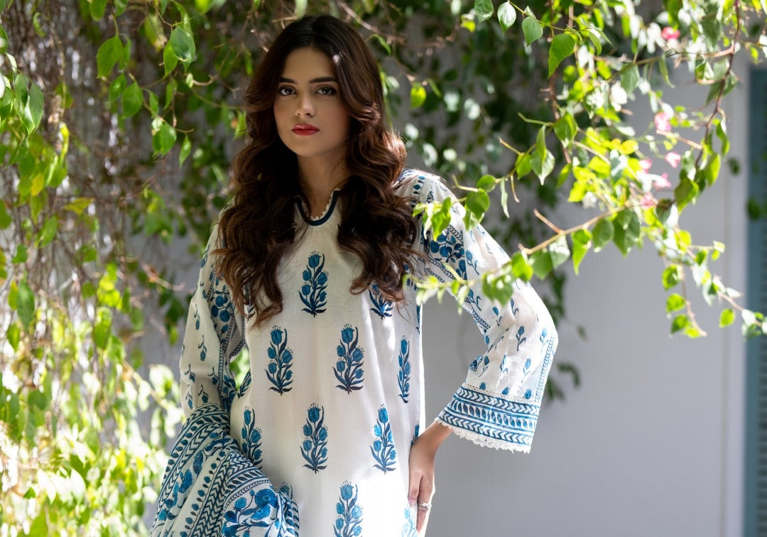 Salina Lawn Prints | Unstitched 3-piece