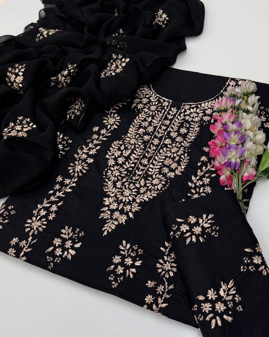 Heavy Lawn Gotta | Unstitched 3-piece