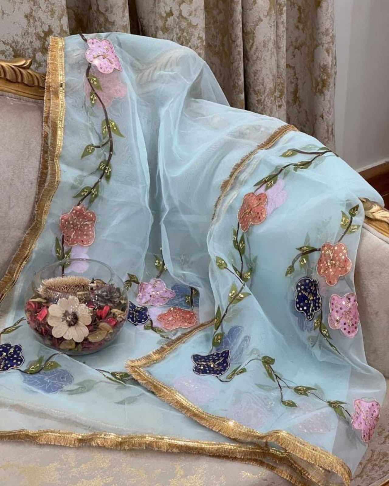 Embellished Dupatta | 1-piece