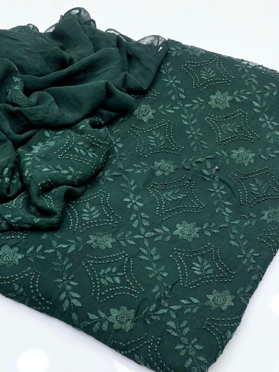 Pakka Boor Embroidery | Unstitched 2 Piece