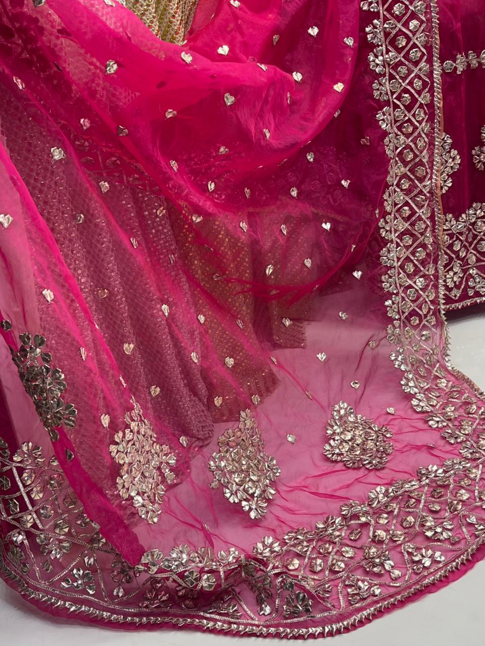 Bridal Gotta Frock | Unstitched 2-piece