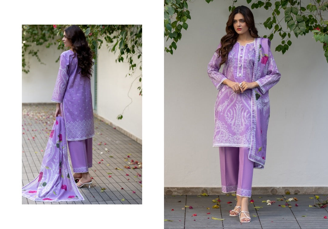 Salina Lawn Prints | Unstitched 3-piece