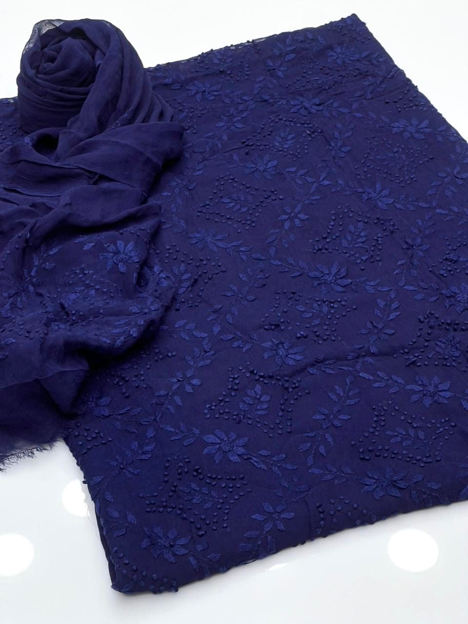 Pakka Boor Embroidery | Unstitched 2 Piece