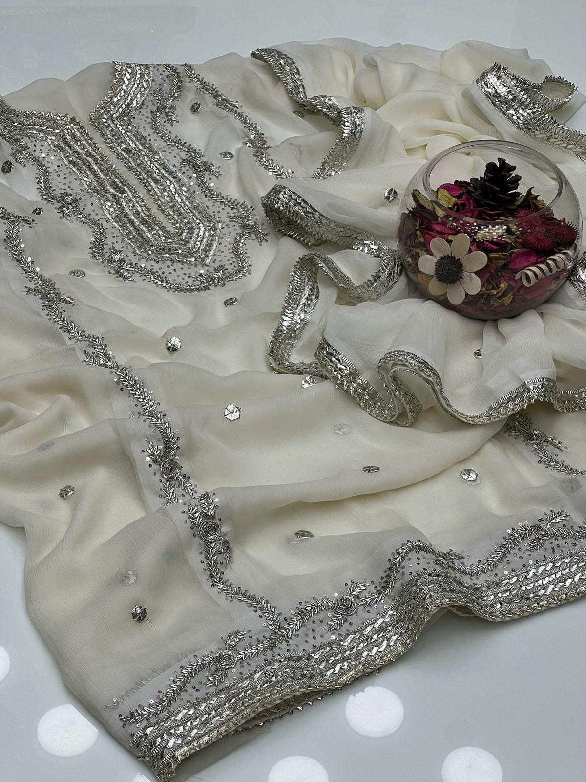 LCD Gulaab Gotta Work | Unstitched 2-piece
