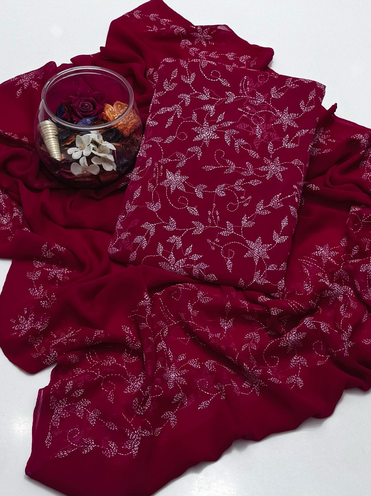 Kacha Tanka Embroidery | Unstitched 2 Piece