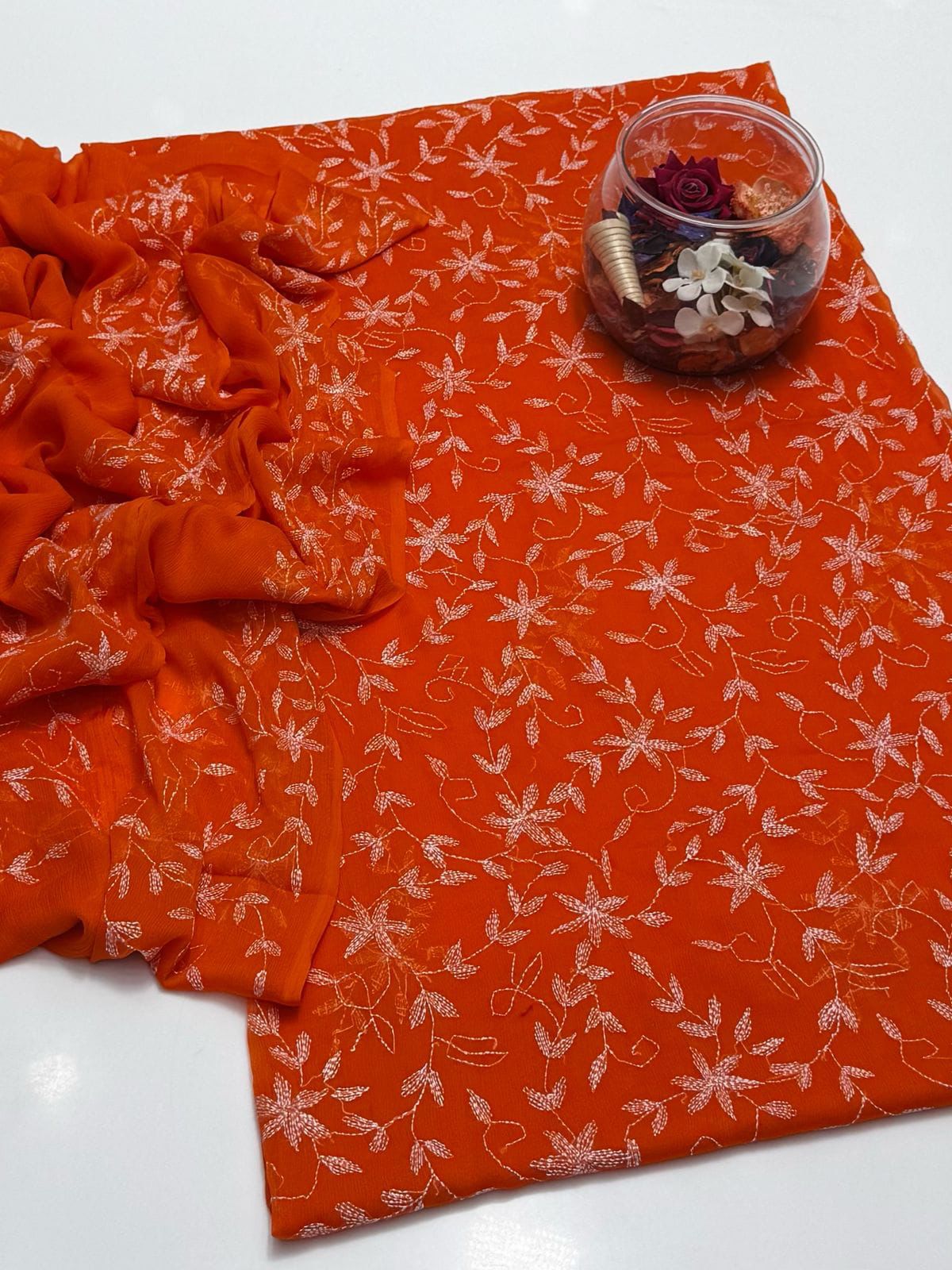 Kacha Tanka Embroidery | Unstitched 2 Piece