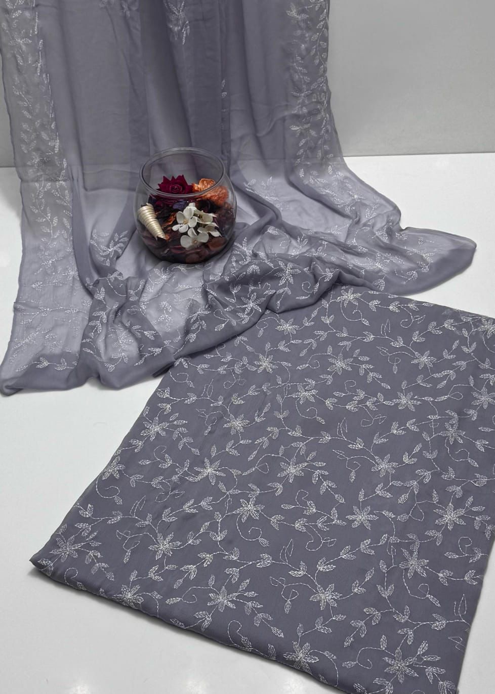 Kacha Tanka Embroidery | Unstitched 2 Piece