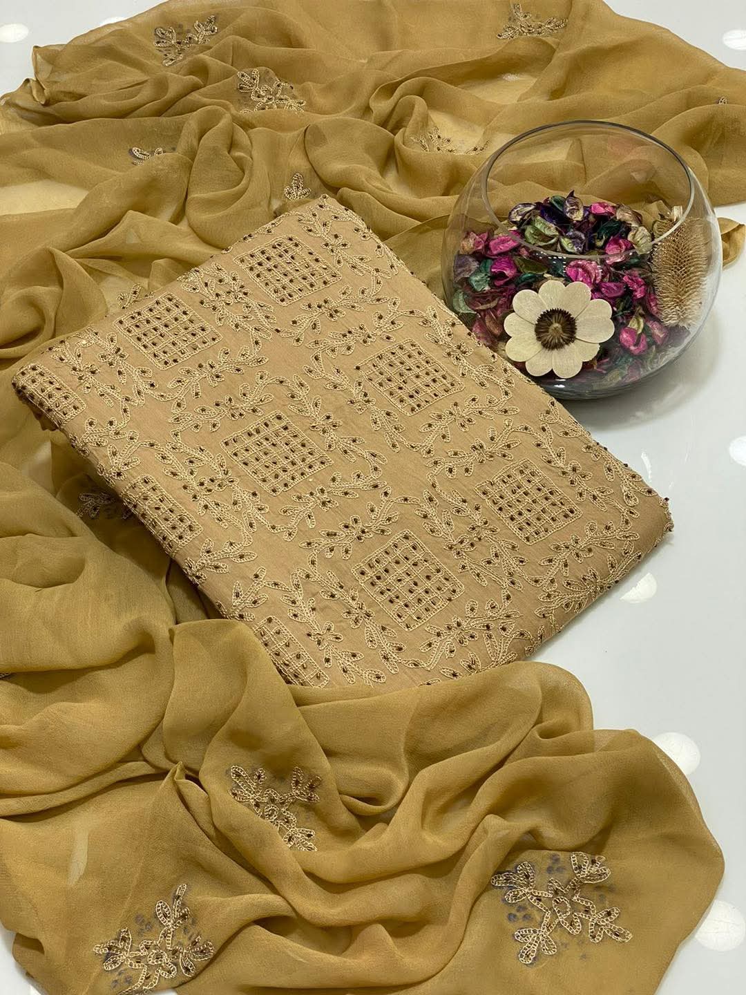 Aar Cutt Dana | Unstitched 3 Piece