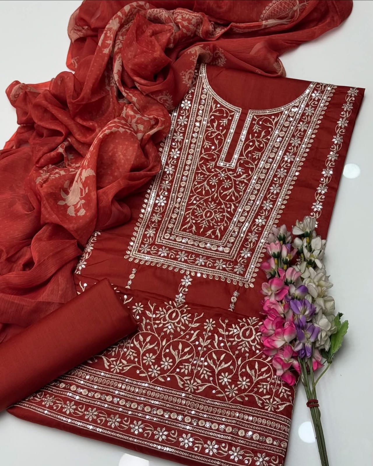 Sequence Bareeze Embroidery | Unstitched 3 Piece