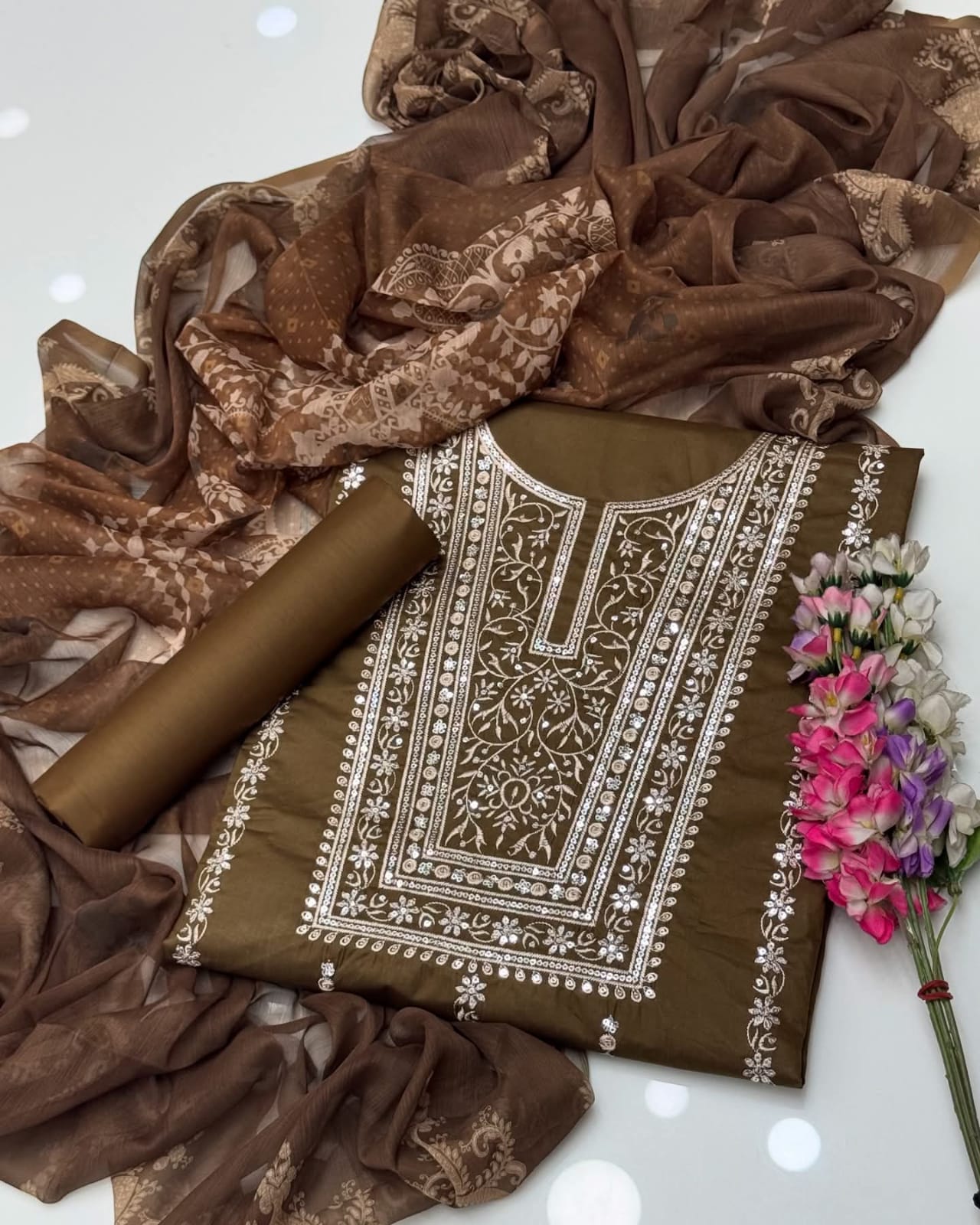Sequence Bareeze Embroidery | Unstitched 3 Piece