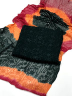 Pakka Boor Chunari | Unstitched Shirt Dupatta 2 Piece