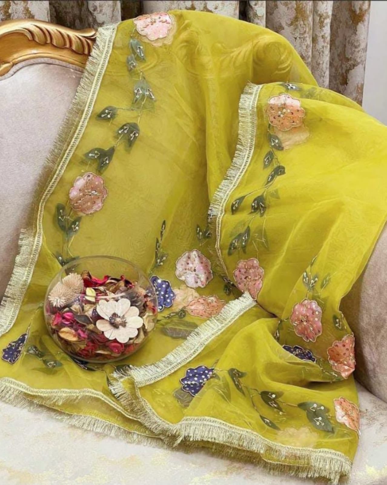 Embellished Dupatta | 1-piece