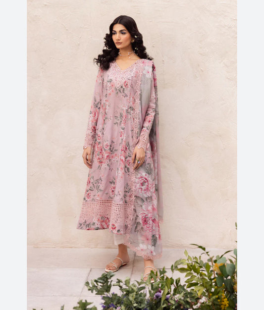 Iznik Embroidered Lawn | Unstitched 3 Piece