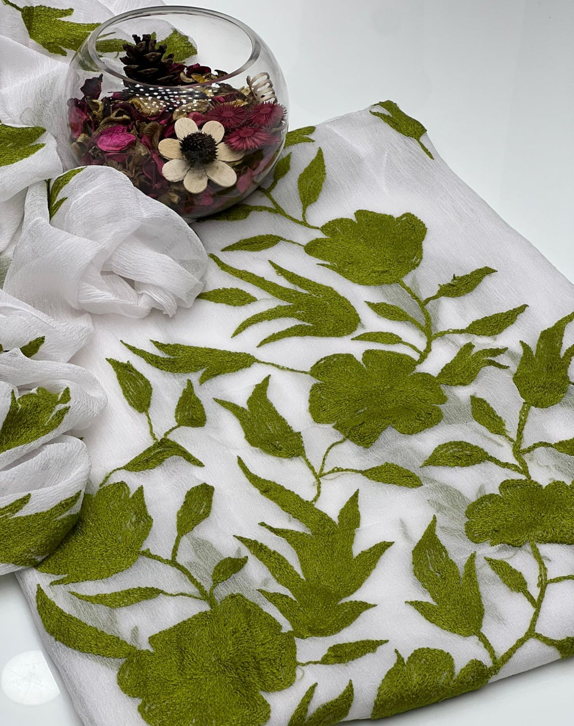 Aar Embroidery | Unstitched Shirt Dupatta 2 Piece