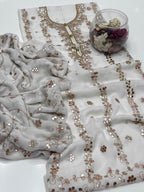 Pasting Gotta Work | Unstitched Shirt Dupatta 2 Piece