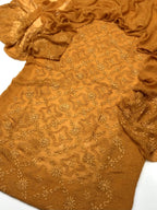 Pakka Boor Embroidery | Unstitched Shirt Dupatta 2 Piece