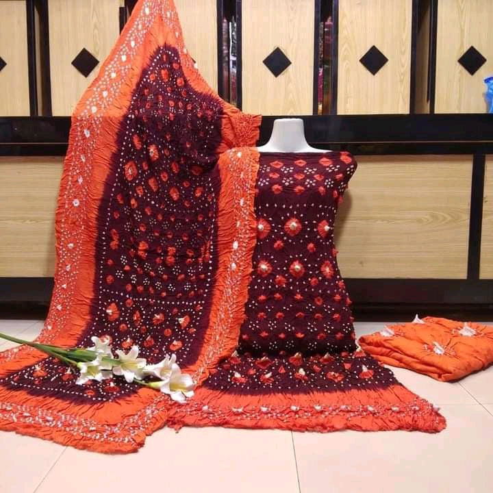 Chunari Linen | Unstitched Shirt Dupatta Trouser 3 Piece