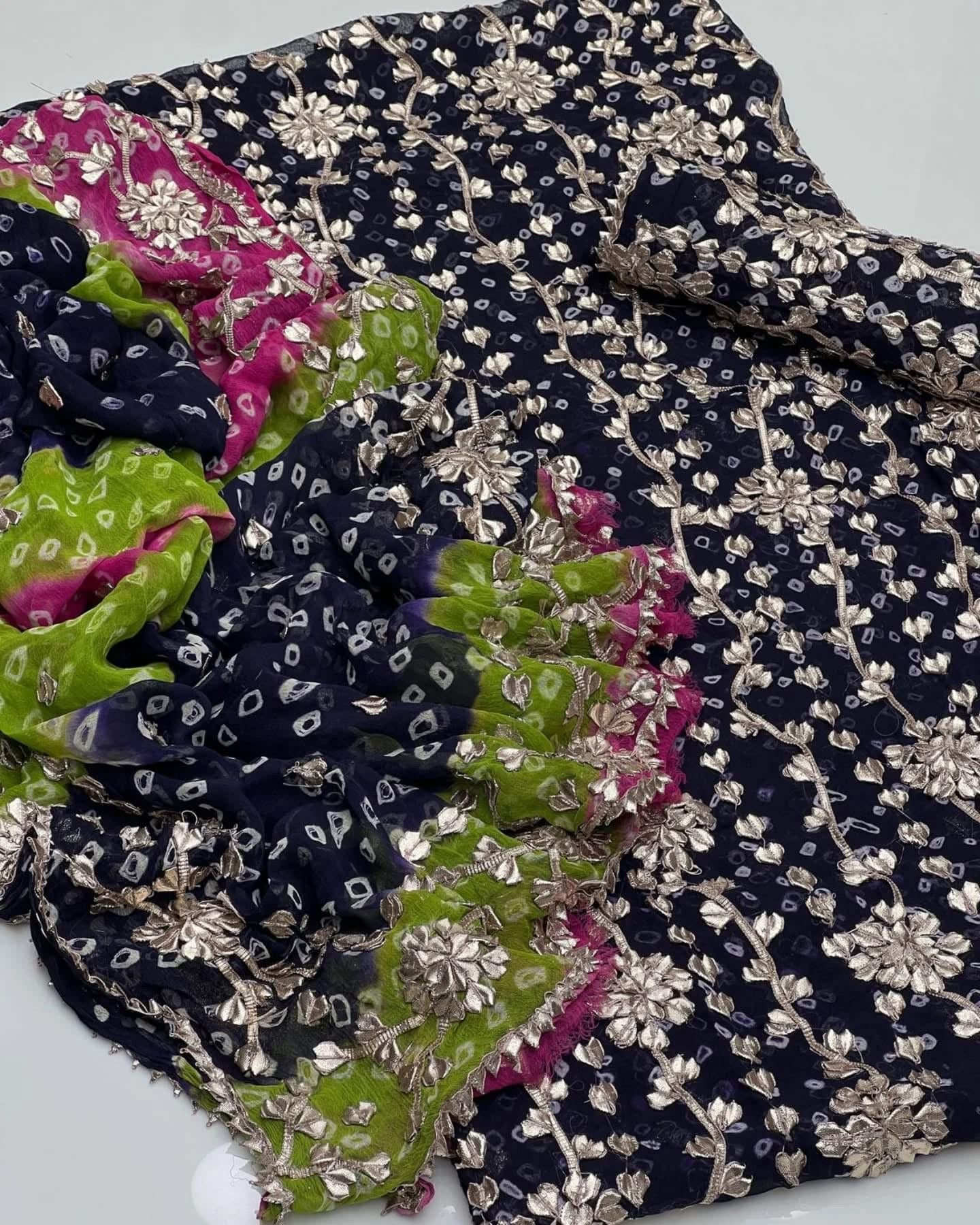 Chunari Gotta Work | Unstitched Shirt Dupatta 2 Piece