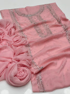 Kurta Style Mukesh Work | Unstitched Shirt Dupatta