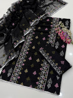 Cross Stitch Lawn | Unstitched Shirt Dupatta Trouser 3 Piece