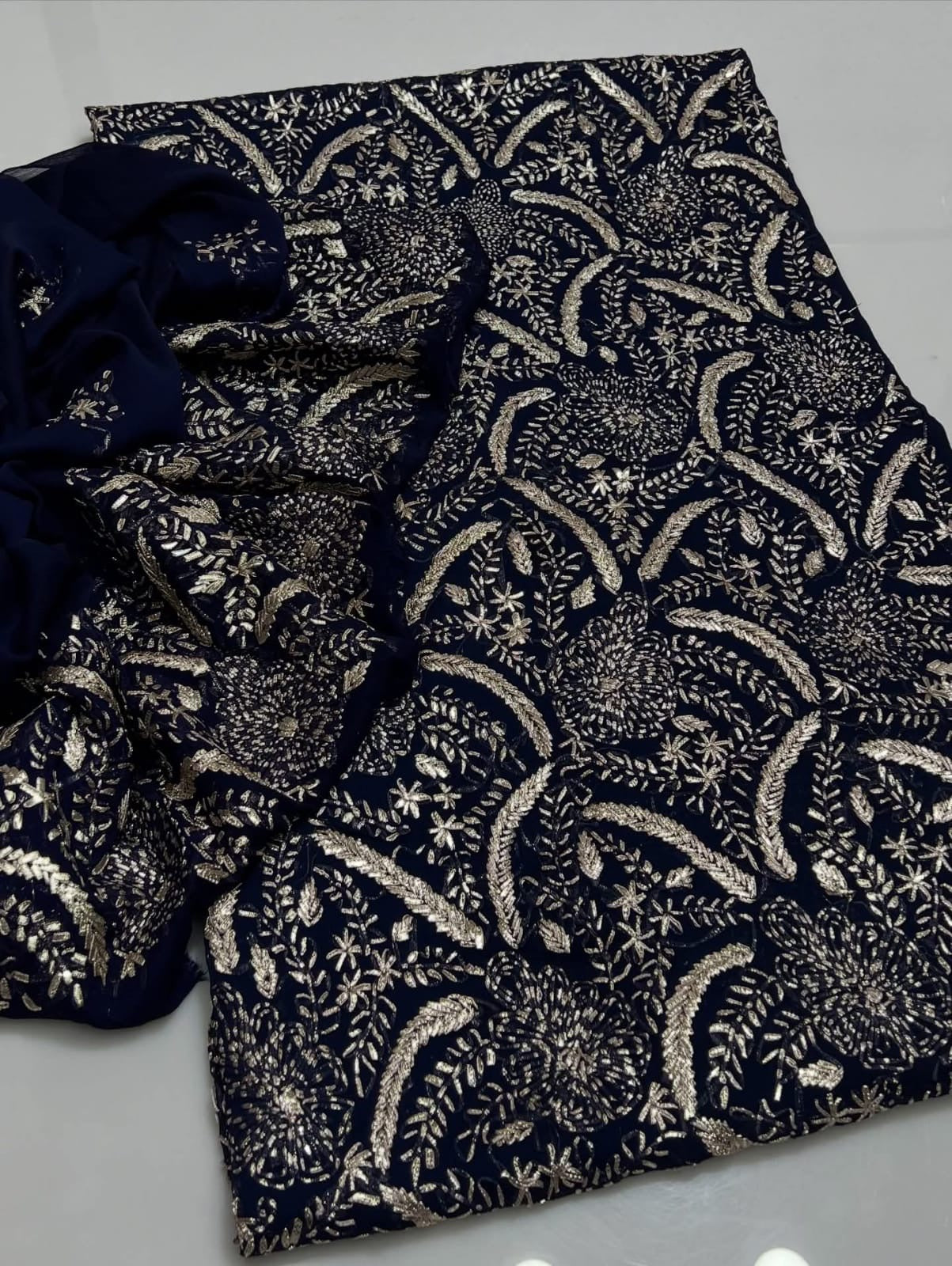 Sui Gotta Work | Unstitched Shirt Dupatta 2 Piece