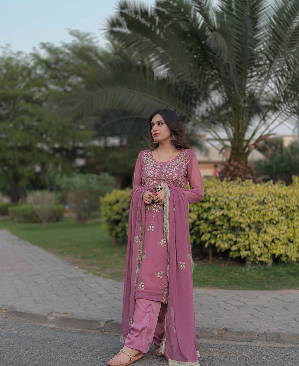 Gotta Kinari Work | Unstitched Shirt Dupatta 2 Piece