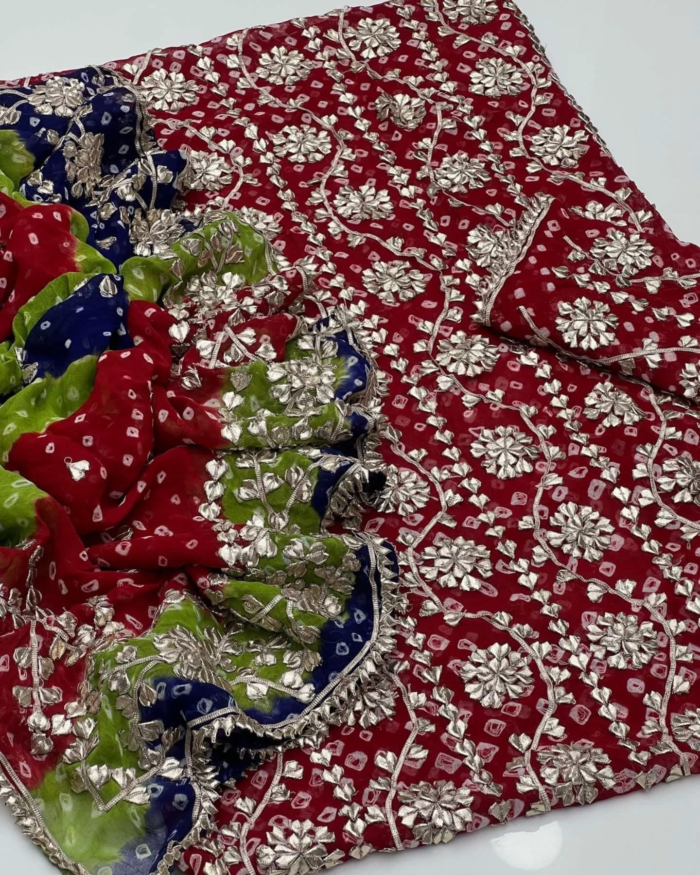 Chunari Gotta Work | Unstitched Shirt Dupatta 2 Piece