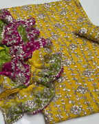 Chunari Gotta Work | Unstitched Shirt Dupatta 2 Piece