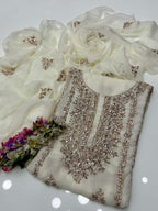 Gotta Kinari Work | Unstitched Shirt Dupatta 2 Piece