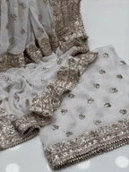 Gotta Kinari Work Dyeable | Unstitched Shirt Dupatta 2 Piece