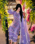 Trending Cross Stitch Embroidery | Unstitched Shirt Dupatta Trouser 3 Pc