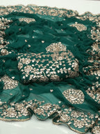 LCD Gotta Kinari Work | Unstitched Shirt Dupatta 2 Piece