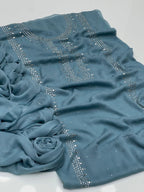 Kurta Style Mukesh Work | Unstitched Shirt Dupatta