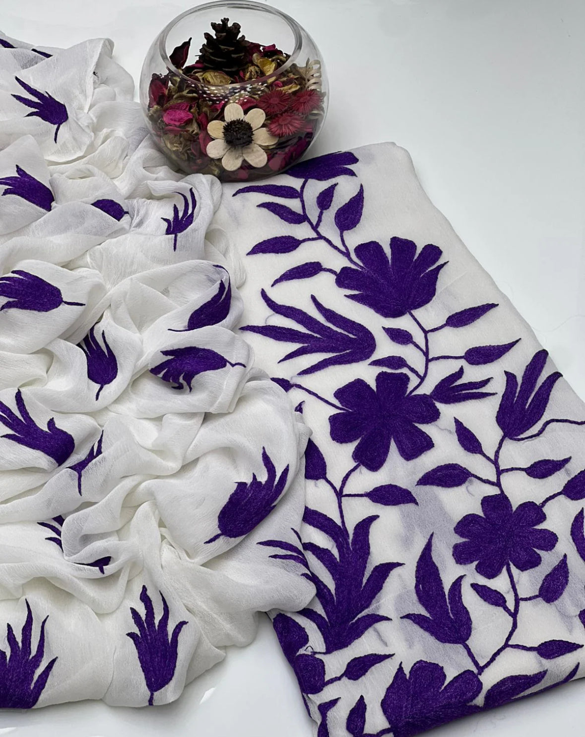 Aar Embroidery | Unstitched Shirt Dupatta 2 Piece