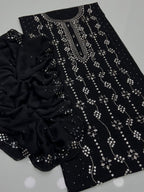 Heavy Mukesh | Unstitched Shirt Dupatta 2 Piece