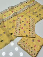 Cross Stitch Lawn | Unstitched Shirt Dupatta Trouser 3 Piece