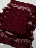 Pakka Boor Embroidery | Unstitched Shirt Dupatta 2 Piece