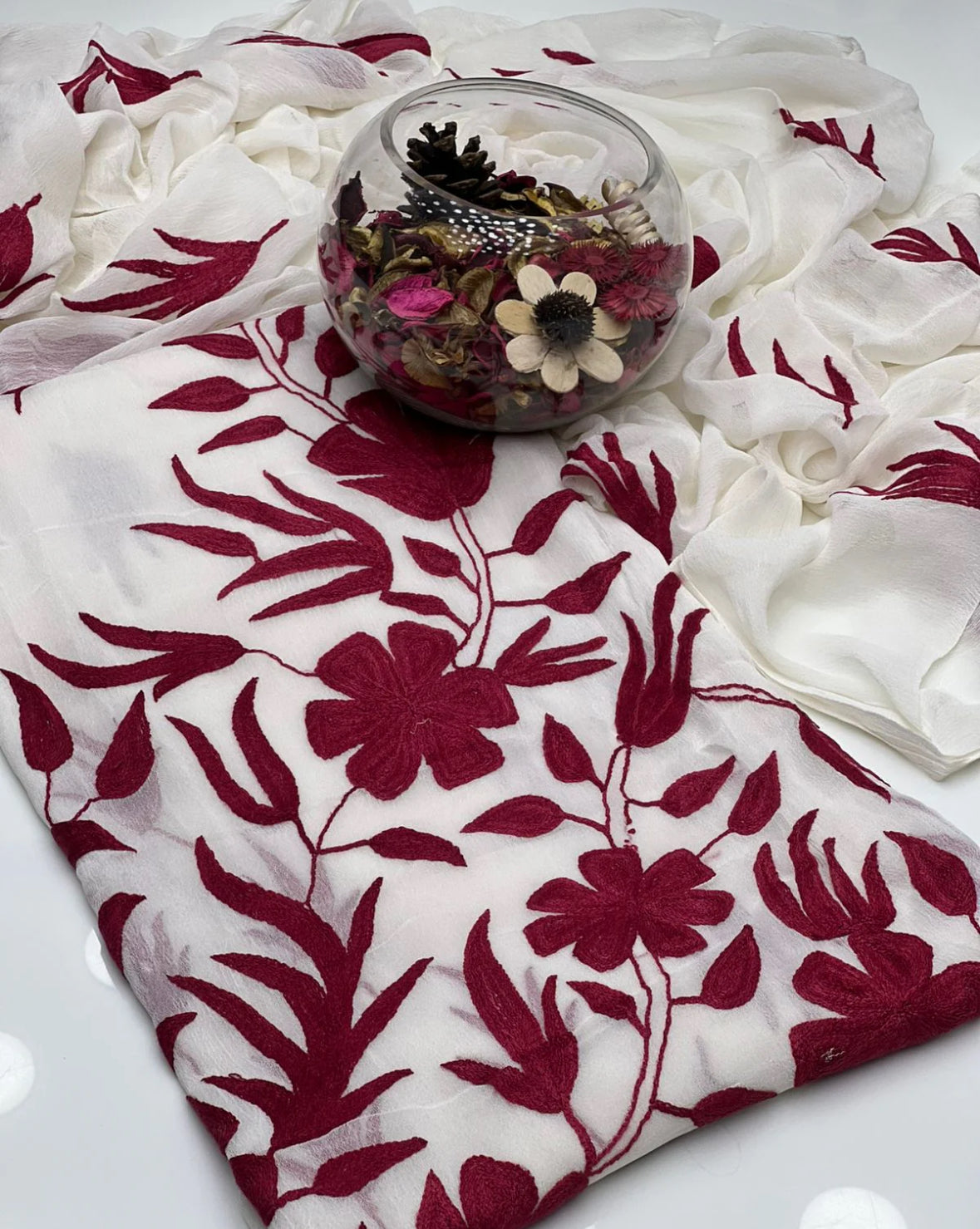 Aar Embroidery | Unstitched Shirt Dupatta 2 Piece