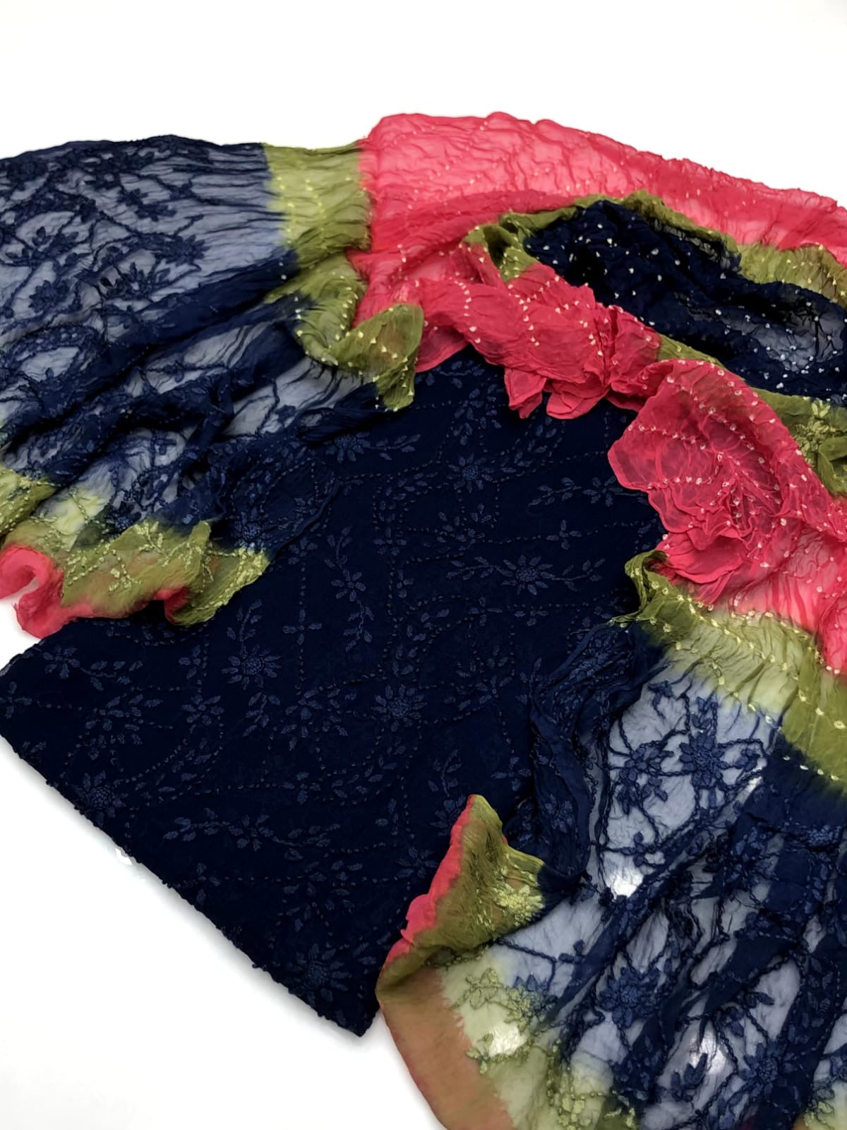 Pakka Boor Chunari | Unstitched Shirt Dupatta 2 Piece