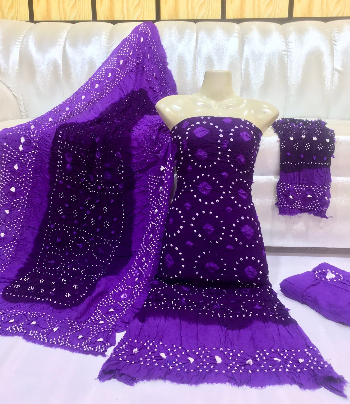 Chunari Linen | Unstitched Shirt Dupatta Trouser 3 Piece