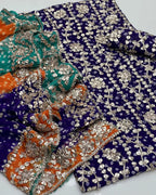 Chunari Gotta Work | Unstitched Shirt Dupatta 2 Piece